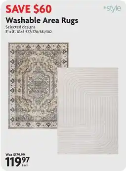 Home Hardware Washable Area Rugs offer