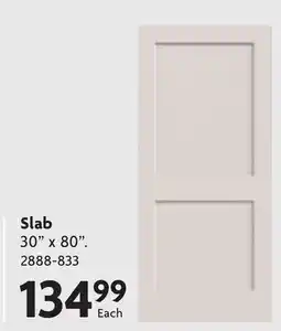 Home Hardware Whitman Interior Doors, Slab offer