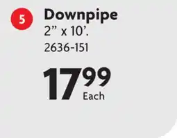 Home Hardware Vinyl Eavestrough System Downpipe offer