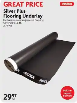 Home Hardware Silver Plus Flooring Underlay offer