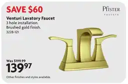 Home Hardware Venturi Lavatory Faucet offer