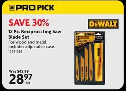 Home Hardware 12 Pc. Reciprocating Saw Blade Set offer