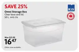 Home Hardware Omni Storage Box offer