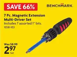Home Hardware 7 Pc. Magnetic Extension Multi-Driver Set offer
