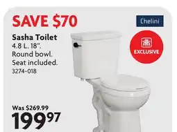 Home Hardware Sasha Toilet offer