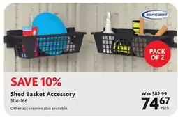 Home Hardware Shed Basket Accessory offer