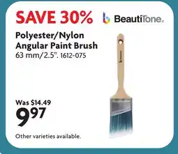 Home Hardware Polyester/Nylon Angular Paint Brush offer