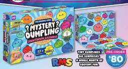Showcase MYSTERY DUMPLING COUNTDOWN CALENDAR offer