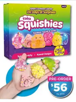 Showcase Taba Squishies offer