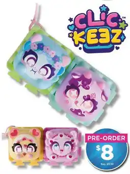 Showcase CLIC KEEZ offer