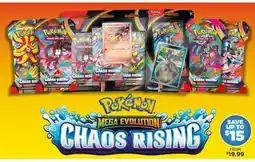 Showcase POKÉMON MEGA EVOLUTION CHAOS RISING offer