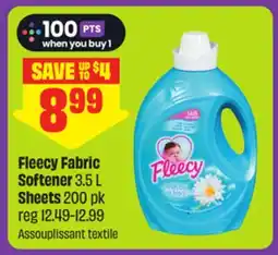 FreshCo Fleecy Fabric Softener 3.5 L Sheets offer