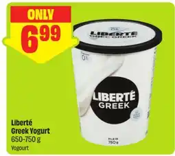 FreshCo Liberté Greek Yogurt offer