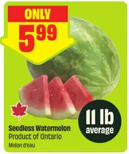 FreshCo Seedless Watermelon Product of Ontario offer