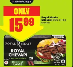 FreshCo Royal Meats CHEVAPI 800 g - 1 kg offer