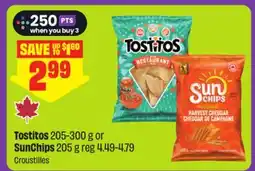 FreshCo Tostitos 205-300 g or SunChips 205 g offer