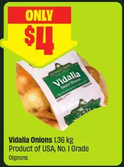 FreshCo Vidalia Onions 1.36 kg Product of USA, No. 1 Grade offer