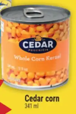 Marché Adonis Cedar corn offer