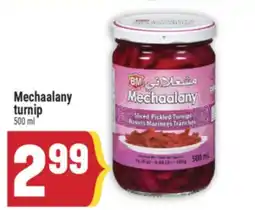Marché Adonis Mechaalany turnip offer