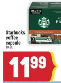 Marché Adonis Starbucks coffee capsule offer