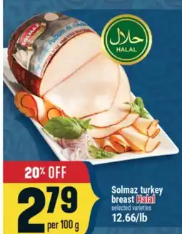 Marché Adonis Solmaz turkey breast offer