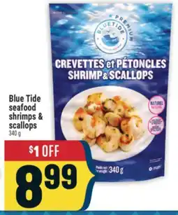 Marché Adonis BLUE TIDE SEAFOOD SHRIMPS & SCALLOPS offer