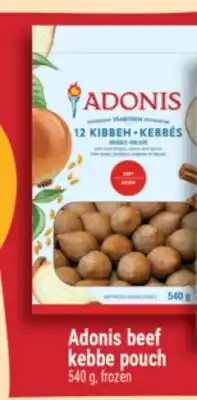 Marché Adonis Adonis beef kebbe pouch offer