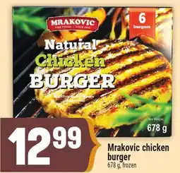Marché Adonis Mrakovic chicken burger offer