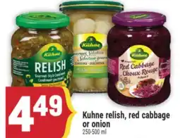 Marché Adonis Kuhne relish, red cabbage or onion offer