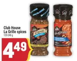 Marché Adonis Club House La Grille spices offer