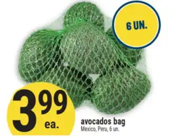 Marché Adonis avocados bag offer