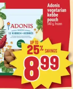 Marché Adonis Adonis vegetarian kebbe pouch offer