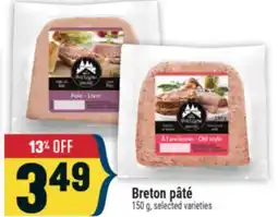 Marché Adonis Breton pâté offer