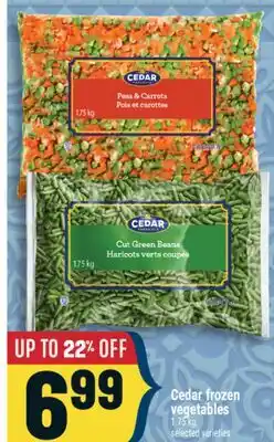 Marché Adonis CEDAR FROZEN VEGETABLES offer