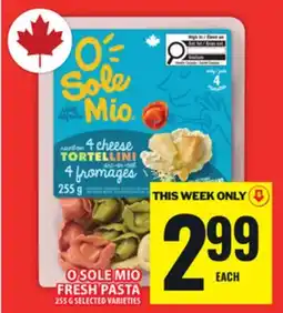 Food Basics O SOLE MIO FRESH PASTA offer