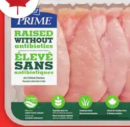 Food Basics PRIME RAISED WITHOUT ANTIBIOTICS FRESH BONELESS SKINLESS CHICKEN BREAST offer