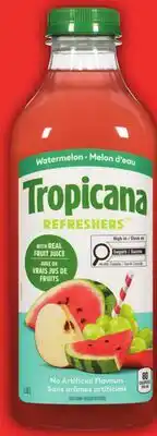 Food Basics TROPICANA REFRESHERS 1.36 L PURE LEAF ICED TEA 1.75 L offer