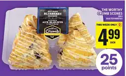 Food Basics THE WORTHY CRUMB BLUEBERRY offer