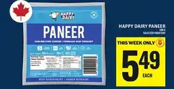 Food Basics HAPPY DAIRY PANEER offer