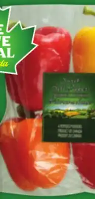 Food Basics ROMAINE HEARTS OR SWEET ASSORTED PEPPERS offer