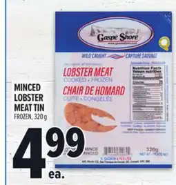 Metro MINCED LOBSTER MEAT TIN offer