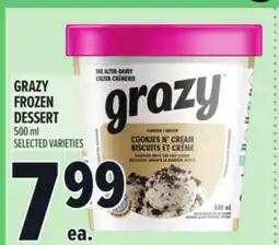 Metro GRAZY FROZEN DESSERT offer