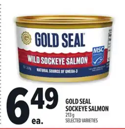 Metro GOLD SEAL SOCKEYE SALMON offer