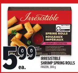 Metro IRRESISTIBLE SHRIMP SPRING ROLLS offer