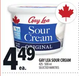 Metro GAY LEA SOUR CREAM offer