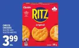 Metro CHRISTIE CRACKERS offer