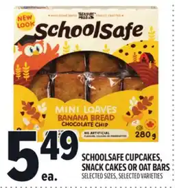 Metro SCHOOLSAFE CUPCAKES, SNACK CAKES OR OAT BARS offer