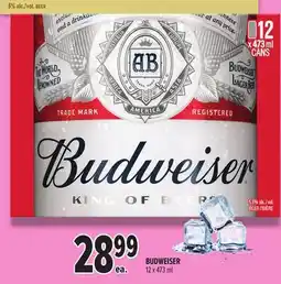 Metro BUDWEISER offer