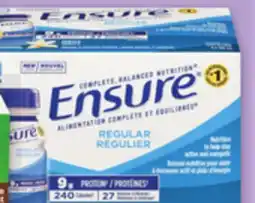 Metro BOOST OR ENSURE MEAL SUBSTITUTE offer