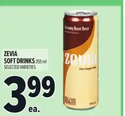 Metro ZEVIA SOFT DRINKS offer